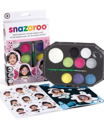 Ansigtsmaling 10 Dele   Guide Pink Emballage Snazaroo