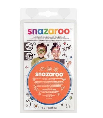 Ansigtsmaling Orange 18 Ml Snazaroo