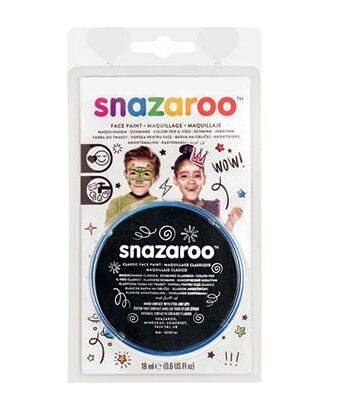 Ansigtsmaling Sort 18 Ml Snazaroo