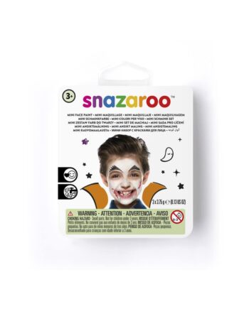 Halloween Ansigtsmaling Mini Sæt   Farver   Tilbehør Snazaroo