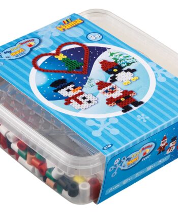Hama Maxi Perlesæt Jul 600 Perler   Maxi Perleplader