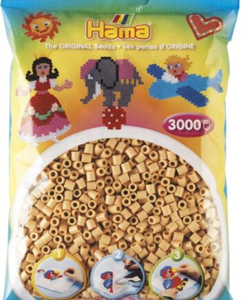 Hama Perler  3000 Stk Beige Midi  201-27