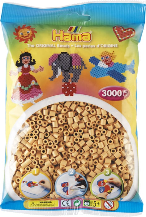 Hama Perler 3000 Stk Beige Midi 201-27