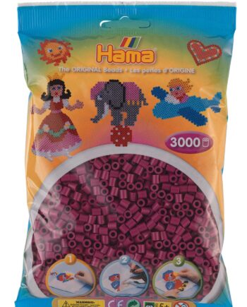 Hama Perler  3000 Stk Blomme Midi  201-82