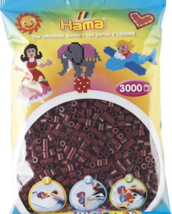 Hama Perler  3000 Stk Bordeaux Midi  201-30