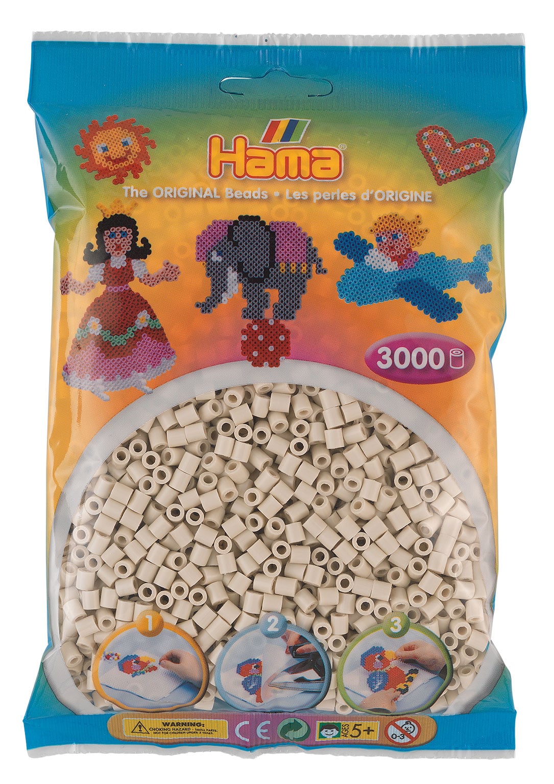 Hama Perler 3000 Stk Kit Midi 201-77