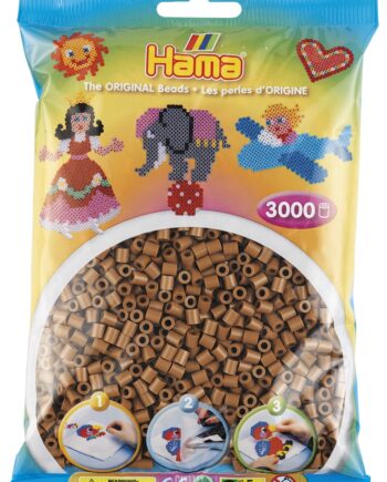 Hama Perler  3000 Stk Nougat Midi  201-76