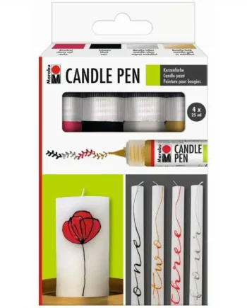 Lysvoks Candle Pen Sæt     25ml