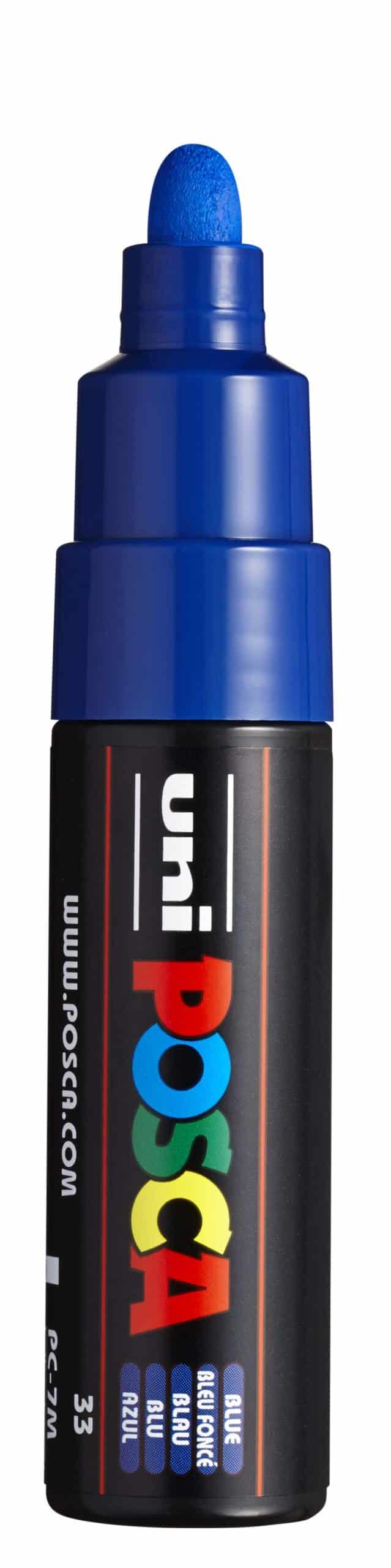 Posca Tusch Blå Pc-7m 1stk