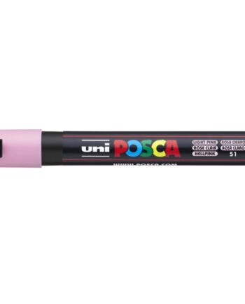 Posca Tusch Lys Lyserød Pc-3m 1stk