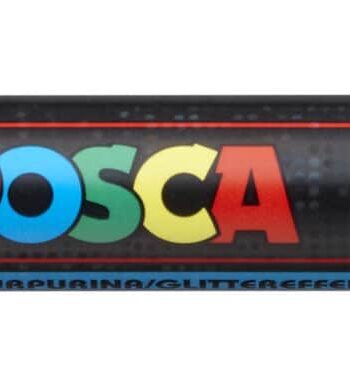 Posca Tusch Lyseblå Glitter Pc-3m 1stk