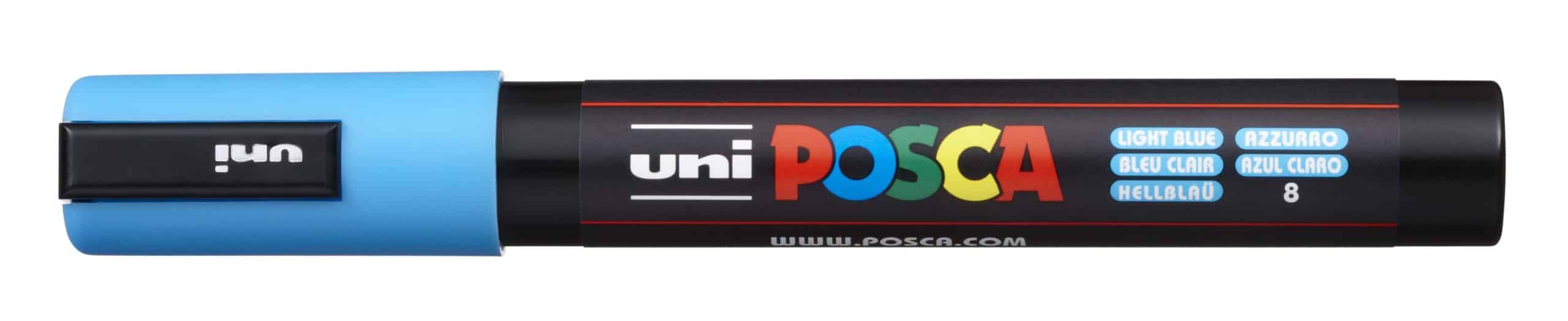 Posca Tusch Lyseblå Pc-5m 1stk
