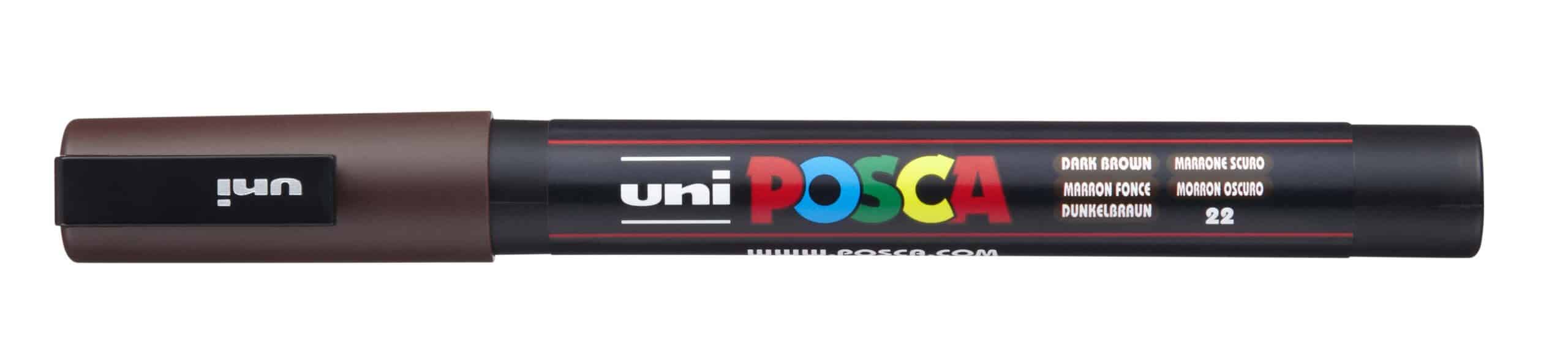 Posca Tusch Mørkebrun Pc-3m 1stk
