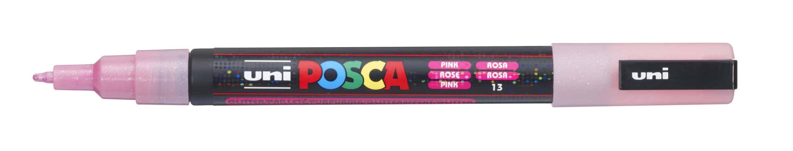 Posca Tusch Pink Glitter Pc-3m 1stk