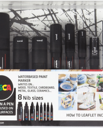 Posca Tusser  Sæt   Stk Sort