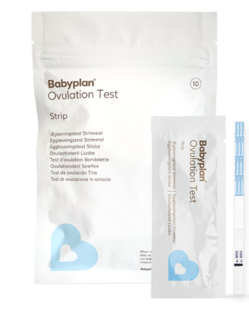Babyplan ægløsningstest Strimmel
