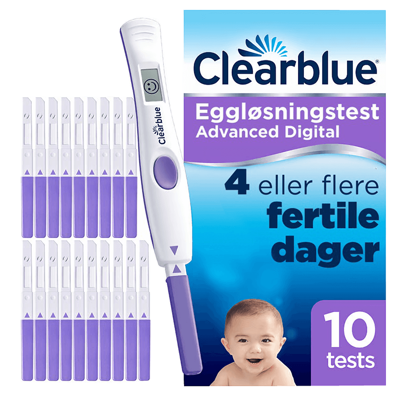 Clearblue Advanced Digital ægløsningstest 20 Stk