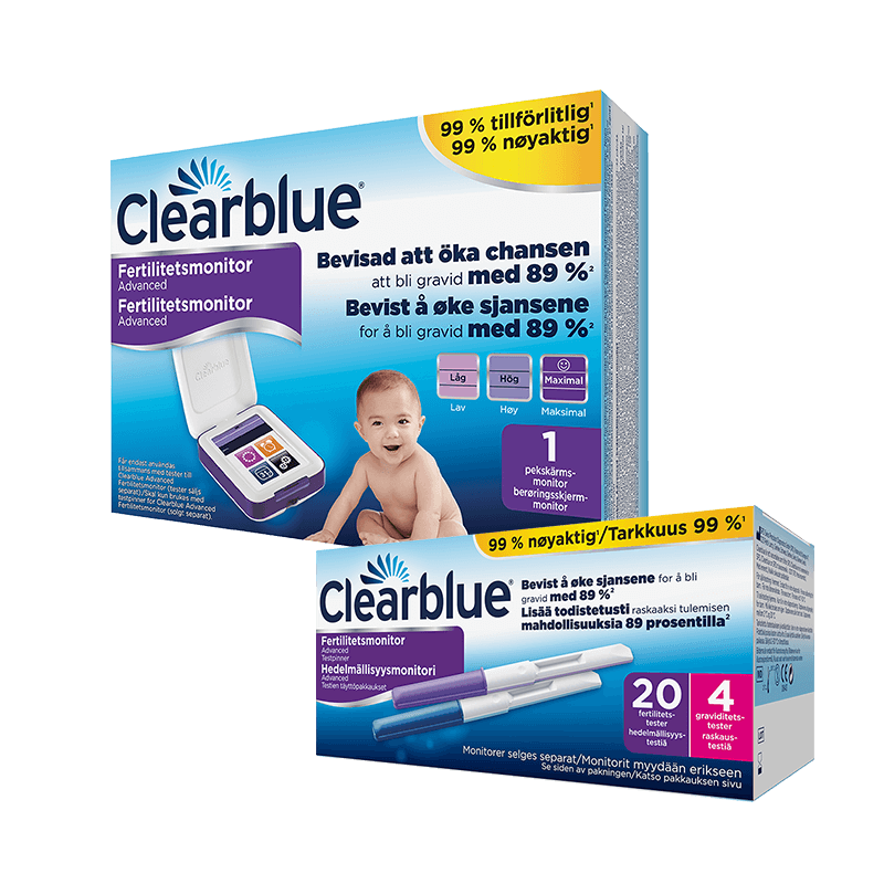 Clearblue Advanced Fertilitetsmonitor Med Testpenne
