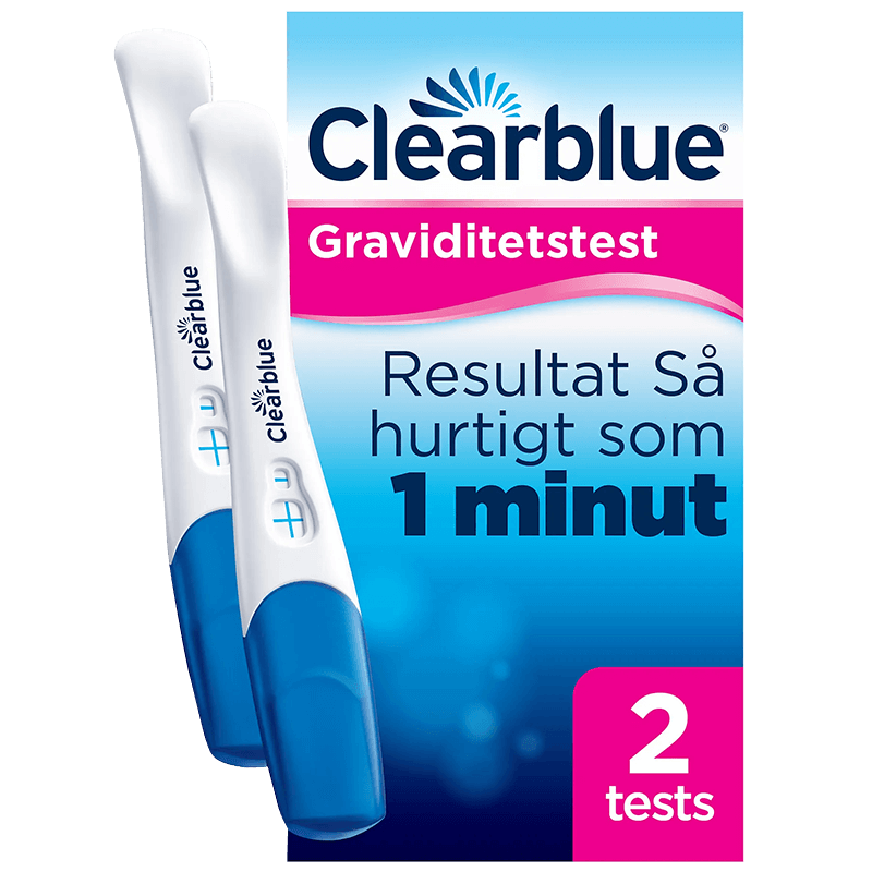 Clearblue Graviditetstest Hurtig Påvisning Stk