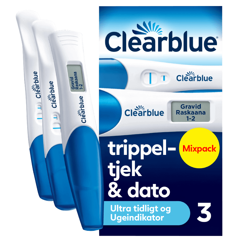 Clearblue Triple Check Graviditetstest Stk