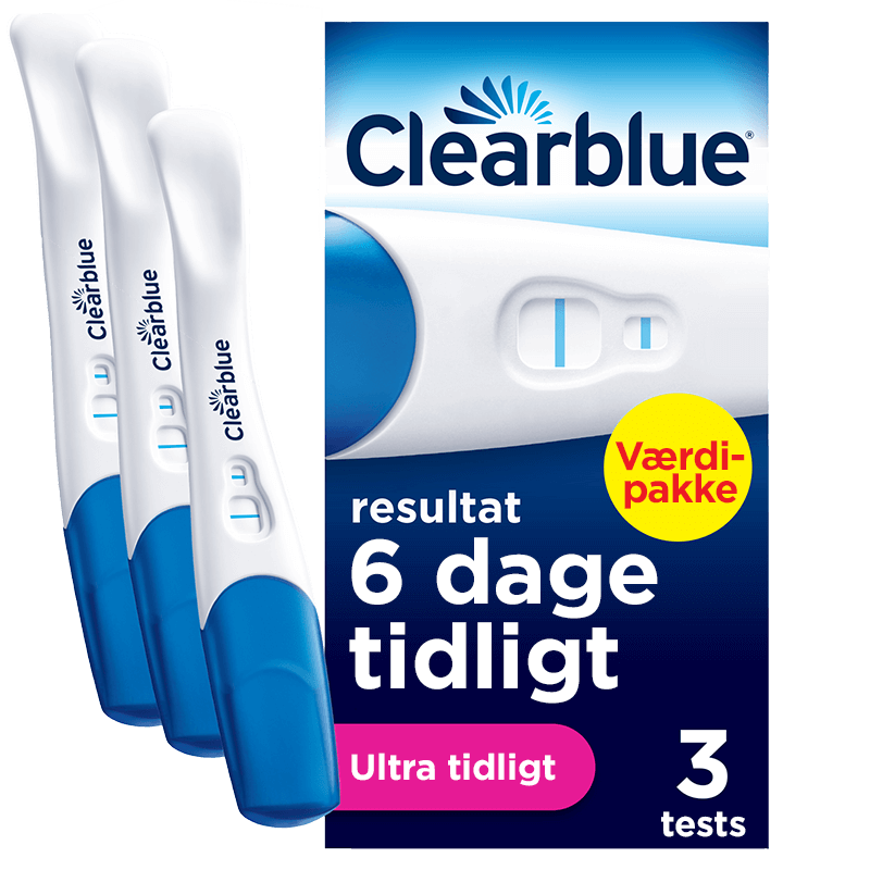 Clearblue Ultra Tidligt Graviditetstest Stk