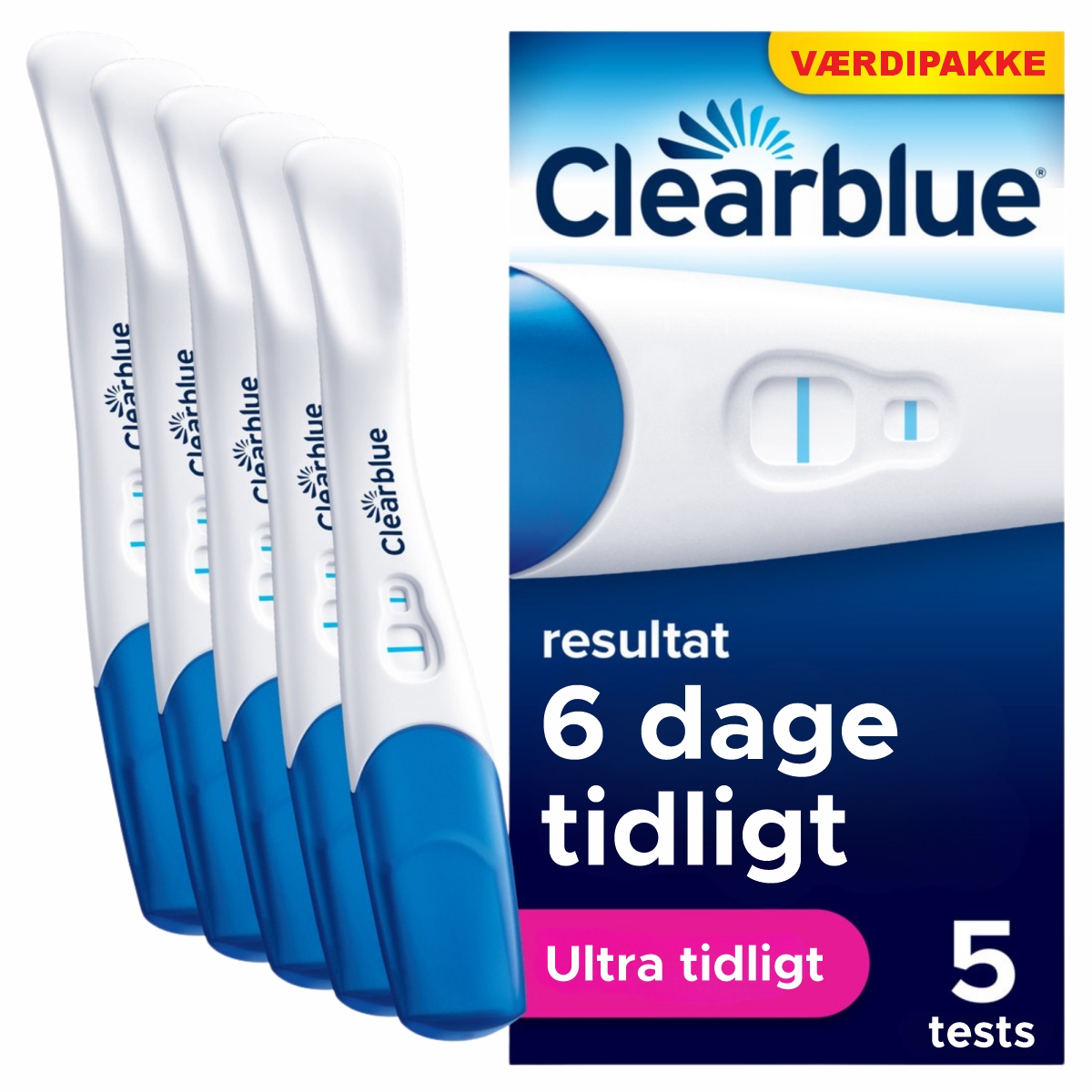 Clearblue Ultratidlig Graviditetstest Stk