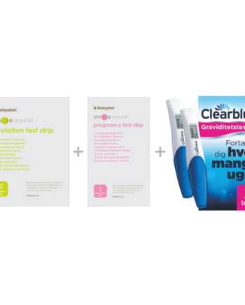 Pakke Med Clearblue Digital Graviditetstest   Ny Smile Reader