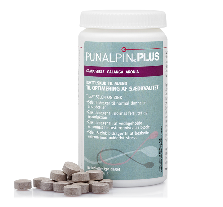 Punalpinâ Plus 180 Tabl Granatæble Galanga Aronia Zink Selen
