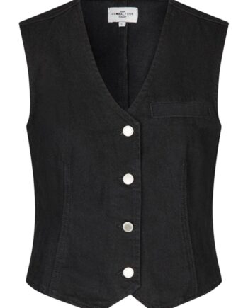 Global Funk Vest Flanina-  Black