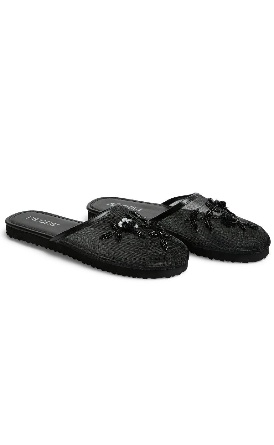 Pieces Sandaler Sophia Black
