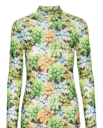 -view Bluse Lulu Multicolor Green