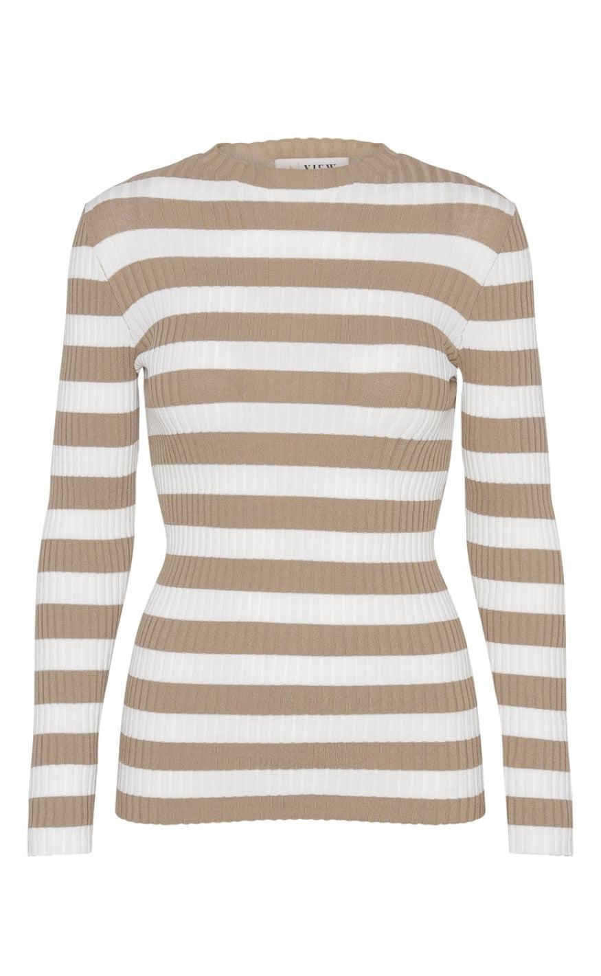 -view Bluse My Beige Off White