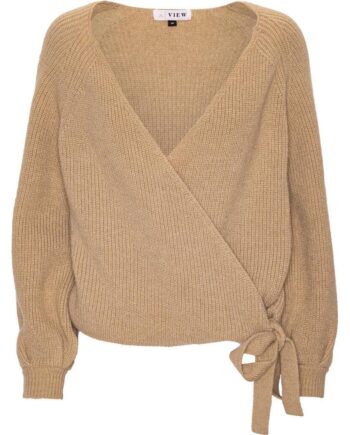 -view Cardigan Paris Camel