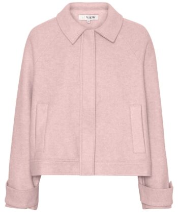 -view Jakke Vimma Trucker Pink Powder