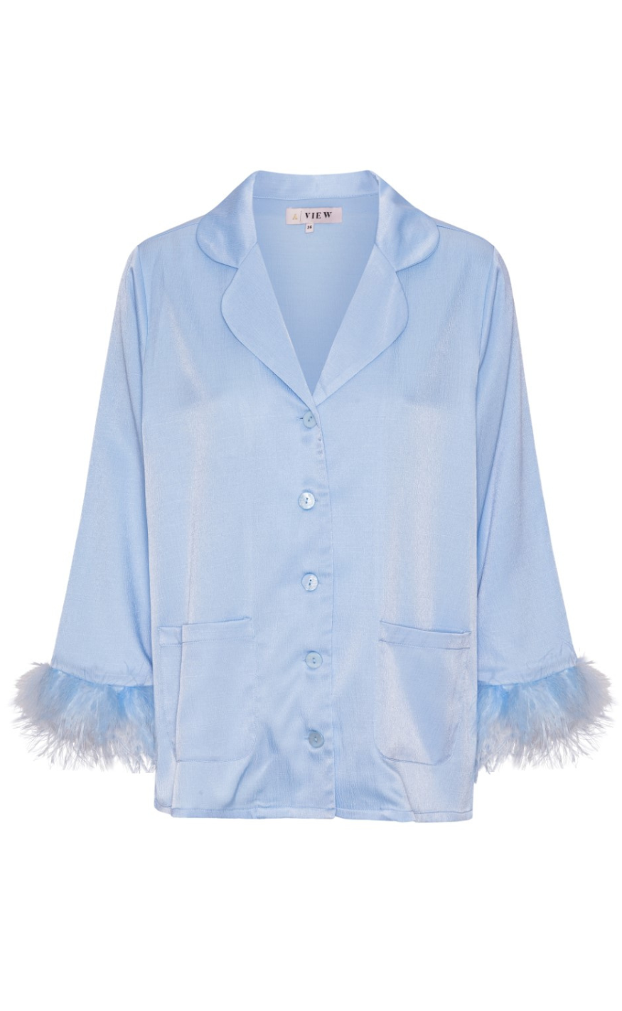 -view Skjorte Brady Light Blue