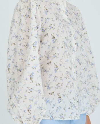-view Skjorte Tiffany Off White Blue