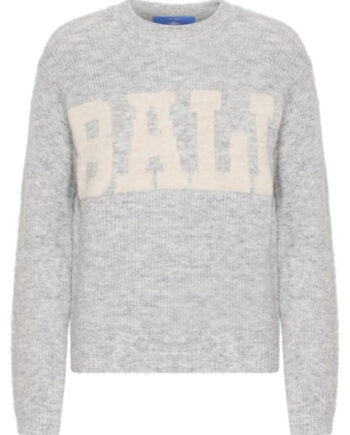 Ball Original Striktrøje Stacy Medium Grey Melange