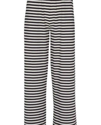 Basic Apparel Bukser Elba Black Off-white