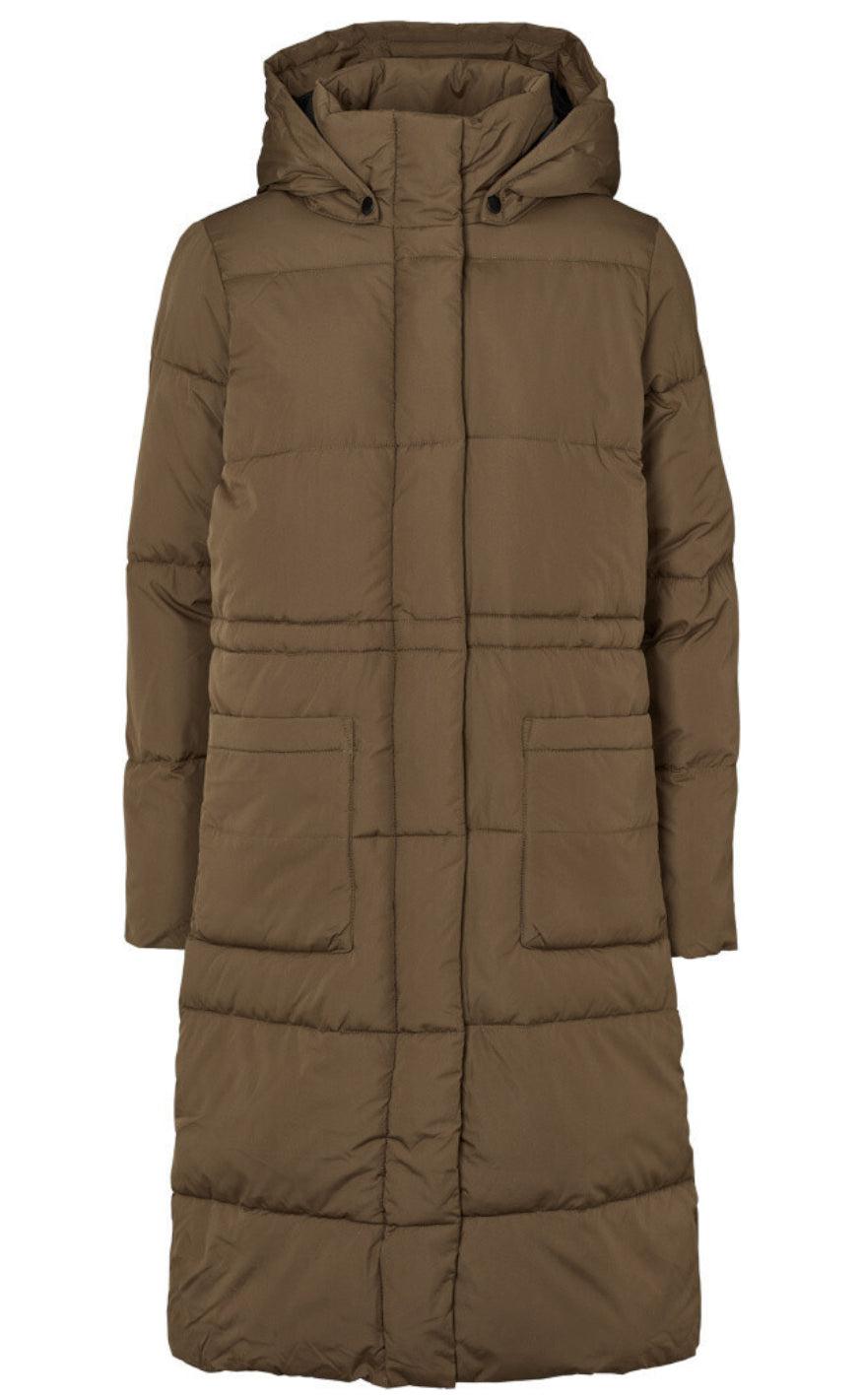 Basic Apparel Jakke Dagmar Slate Army Brown
