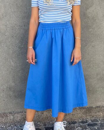 Basic Apparel Nederdel Tilde Azure Blue