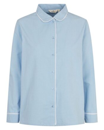 Basic Apparel Pj Shirt Juno Placid Blue