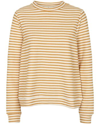 Basic Apparel Sweatshirt Vendela Inca Gold   Off White