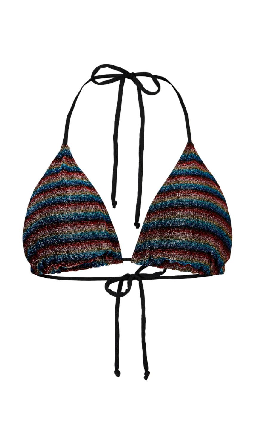 Beck Söndergaard Bikini Top Disca Multi Colour