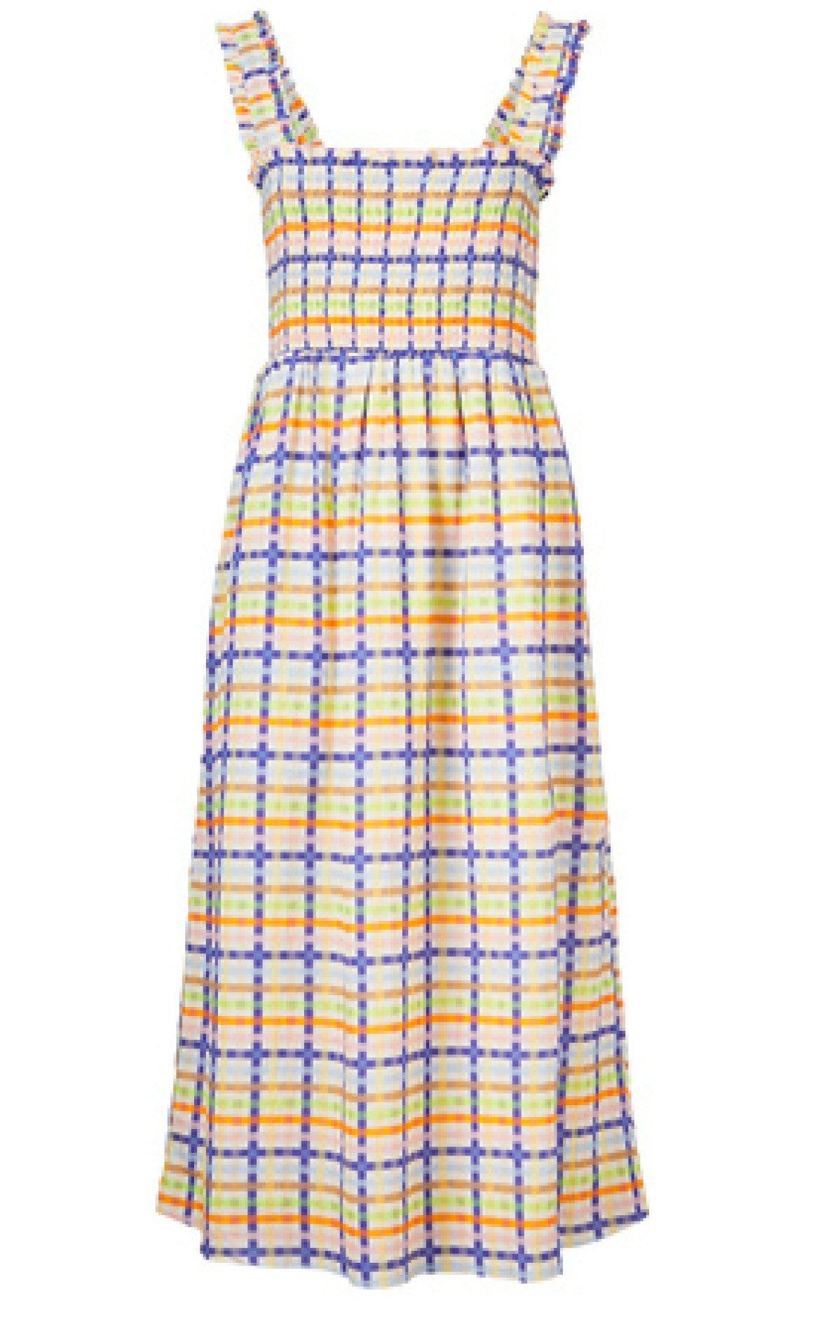 Beck Söndergaard Kjole Odette Strap Multi Color