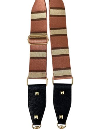 Black Colour Bagstrap Björk Striped Pepe Rose