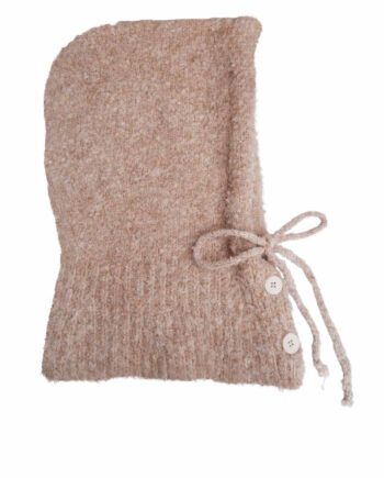 Black Colour Balaclava Willow Creme