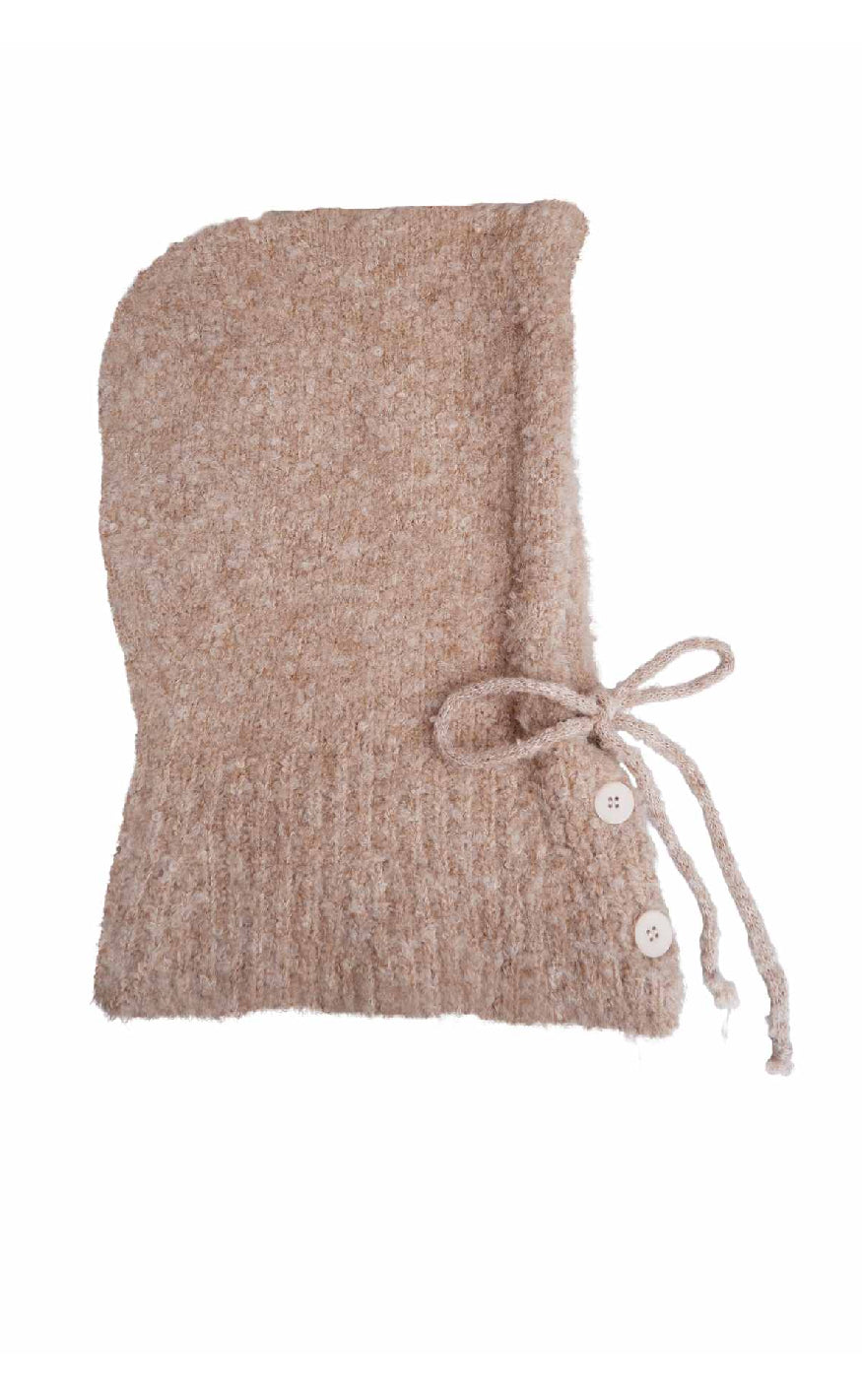 Black Colour Balaclava Willow Creme
