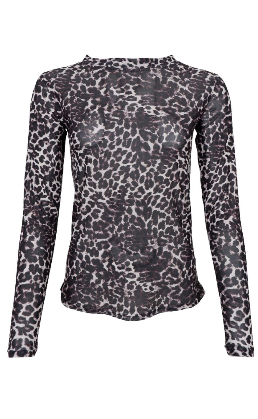 Black Colour Bluse Annie Grey Leo