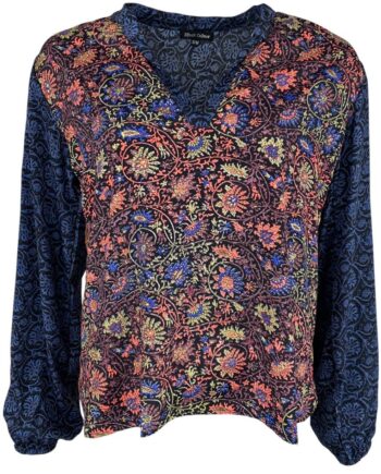 Black Colour Bluse Luna Kaftan Midnight Fairytale