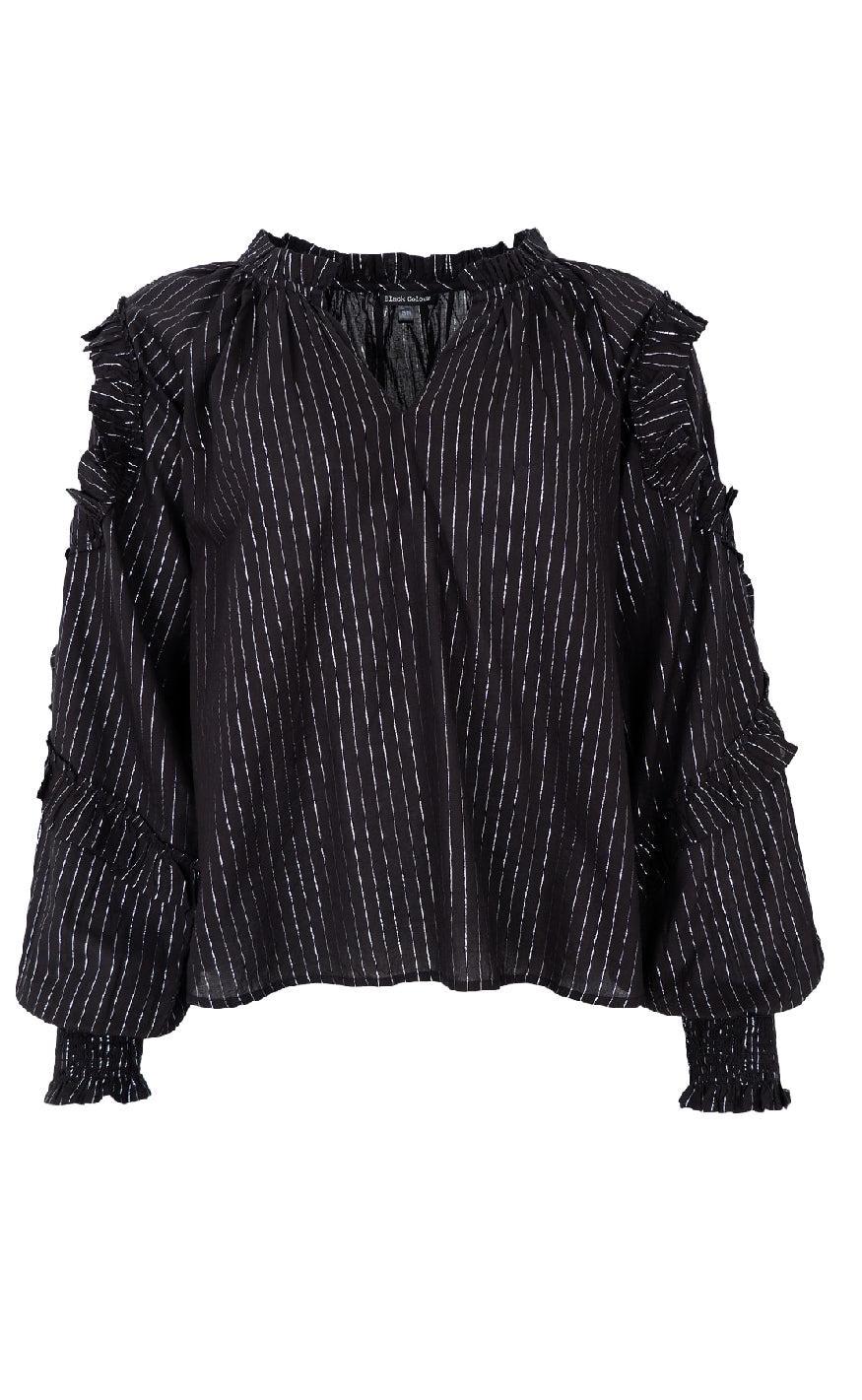 Black Colour Bluse Nova Black